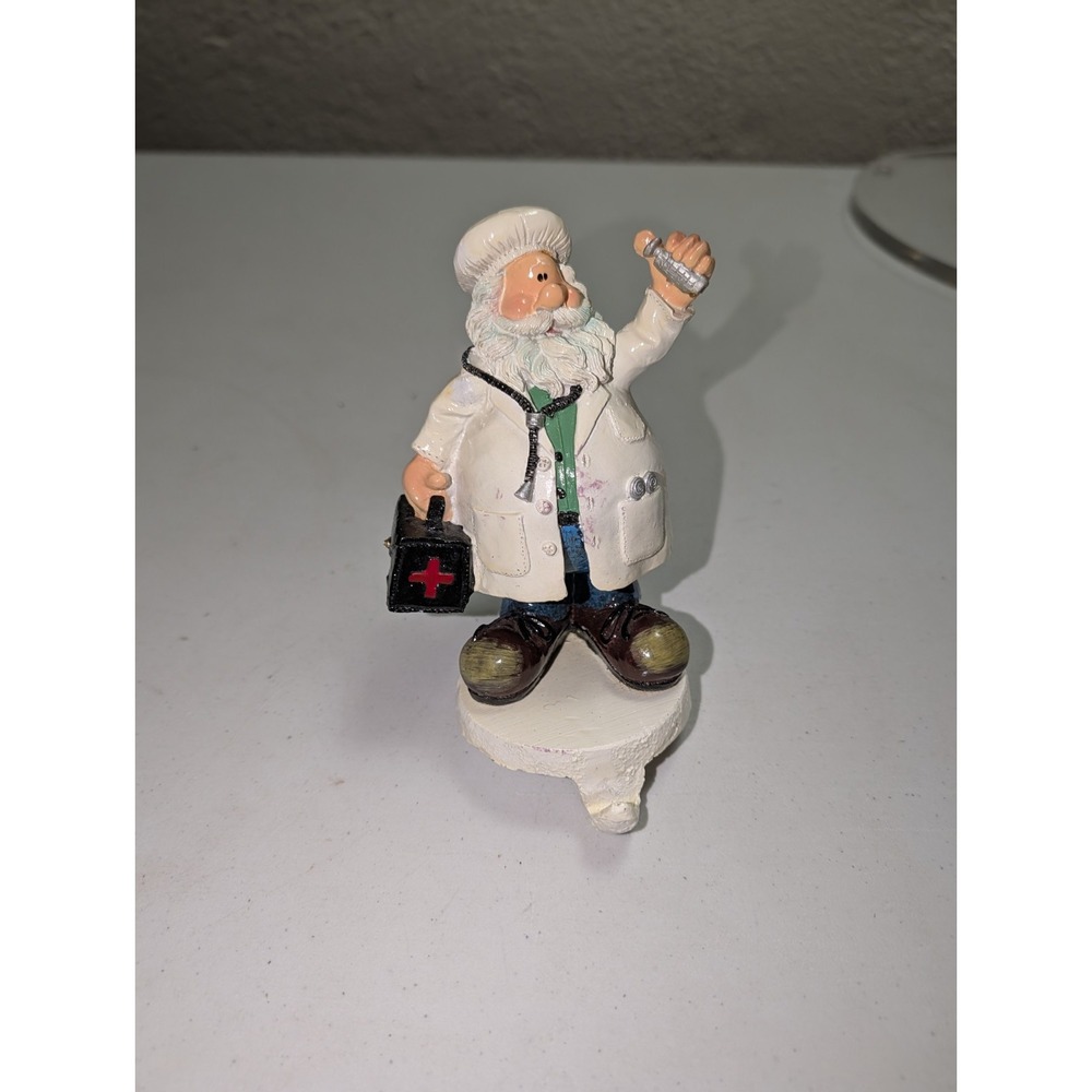 Vintage Santa Stocking Holder‎ Whimsical Doctor